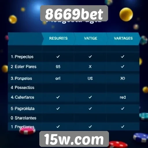 Comparativo entre 8669bet e outras plataformas de jogos
