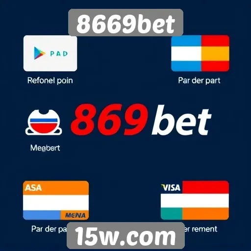 Métodos de pagamento aceitos pelo 8669bet