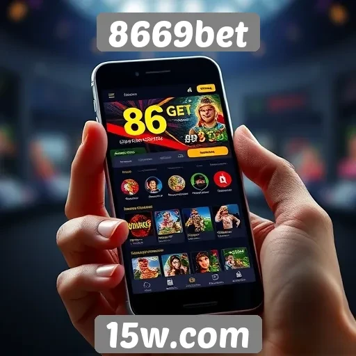 Experiência do usuário no site mobile do 8669bet